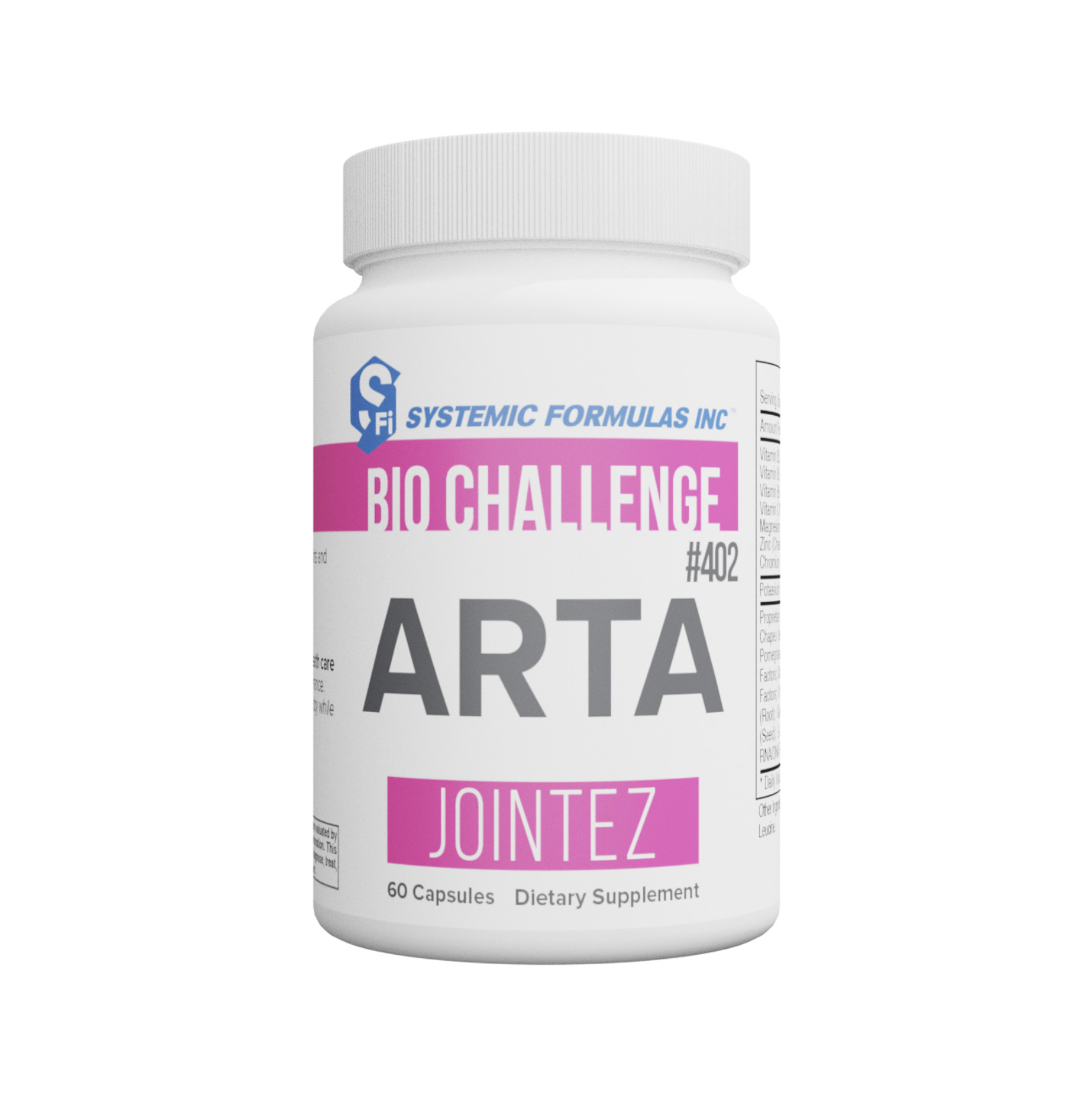 Arta Jointez - Systemic Formulas