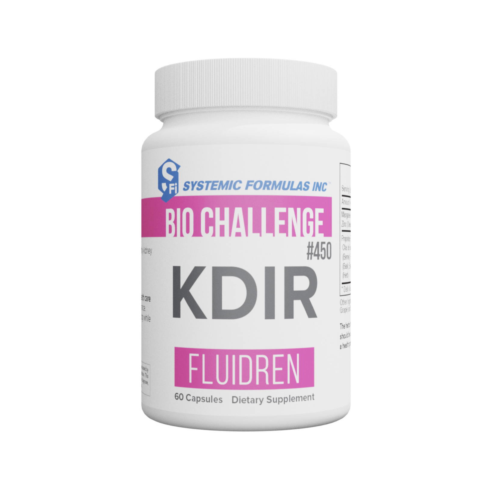 KDIR - SYSTEMIC FORMULAS
