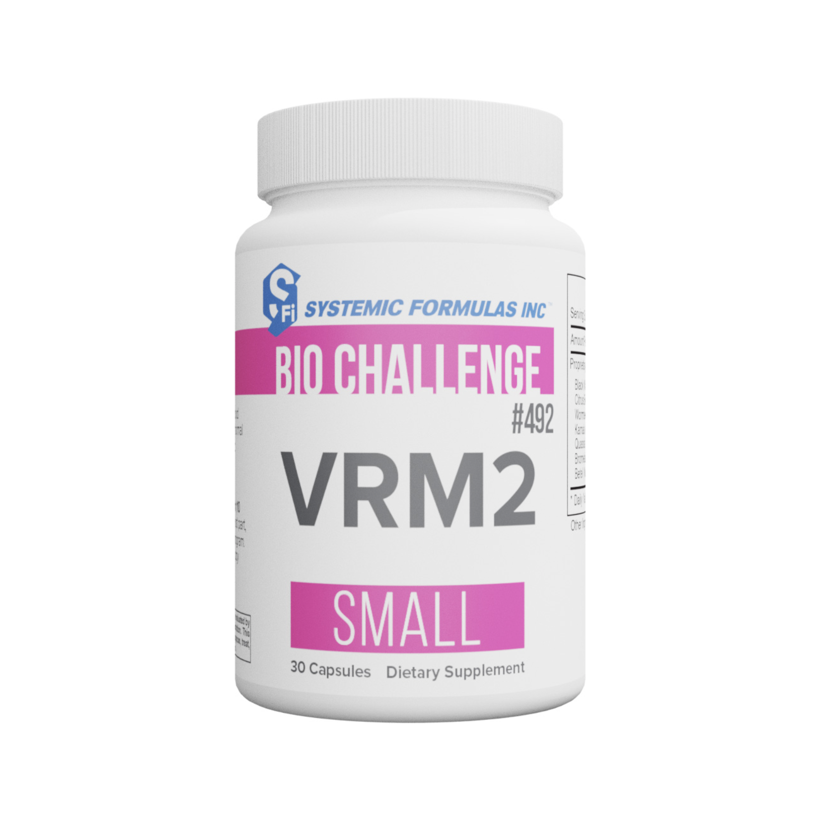 VRM2 - SYSTEMIC FORMULAS