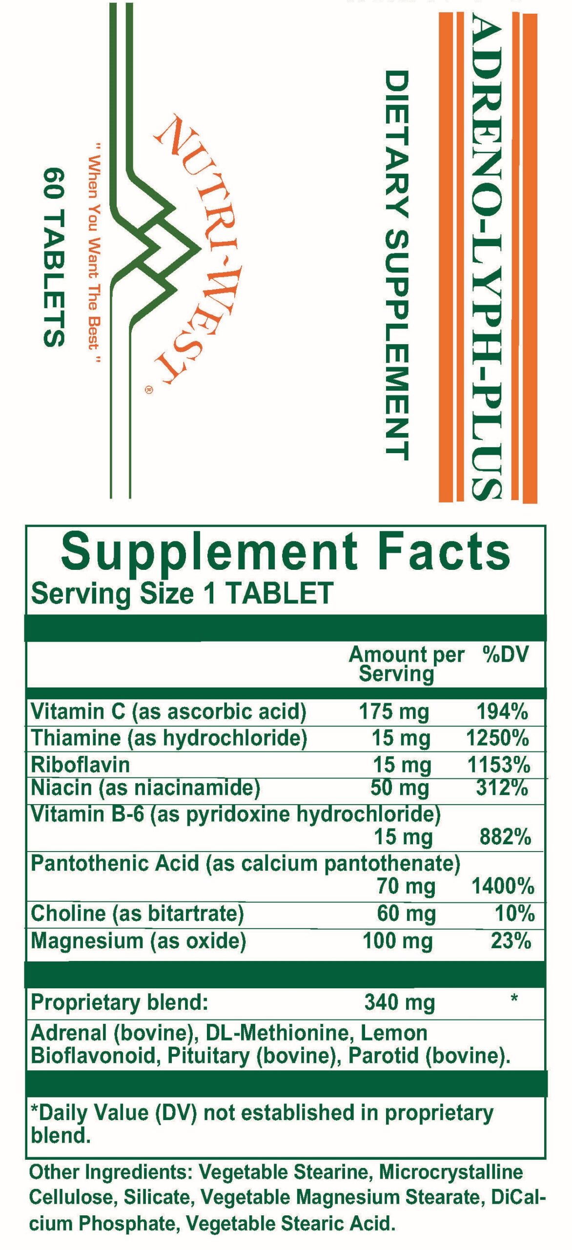 Adreno Lyph Plus - Nutri West