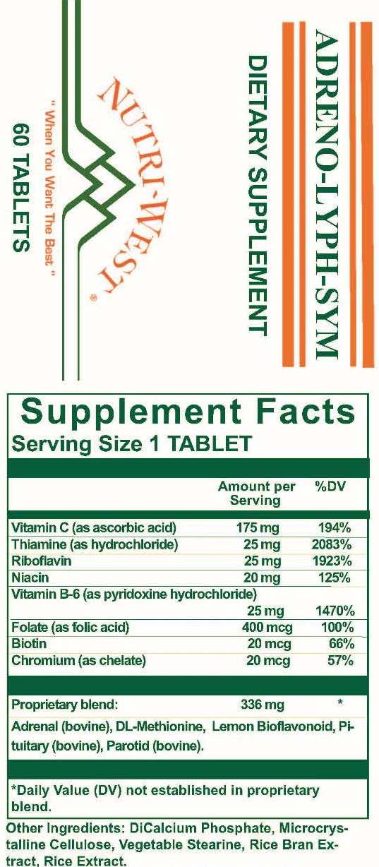Adreno Lyph Sym - Nutri West