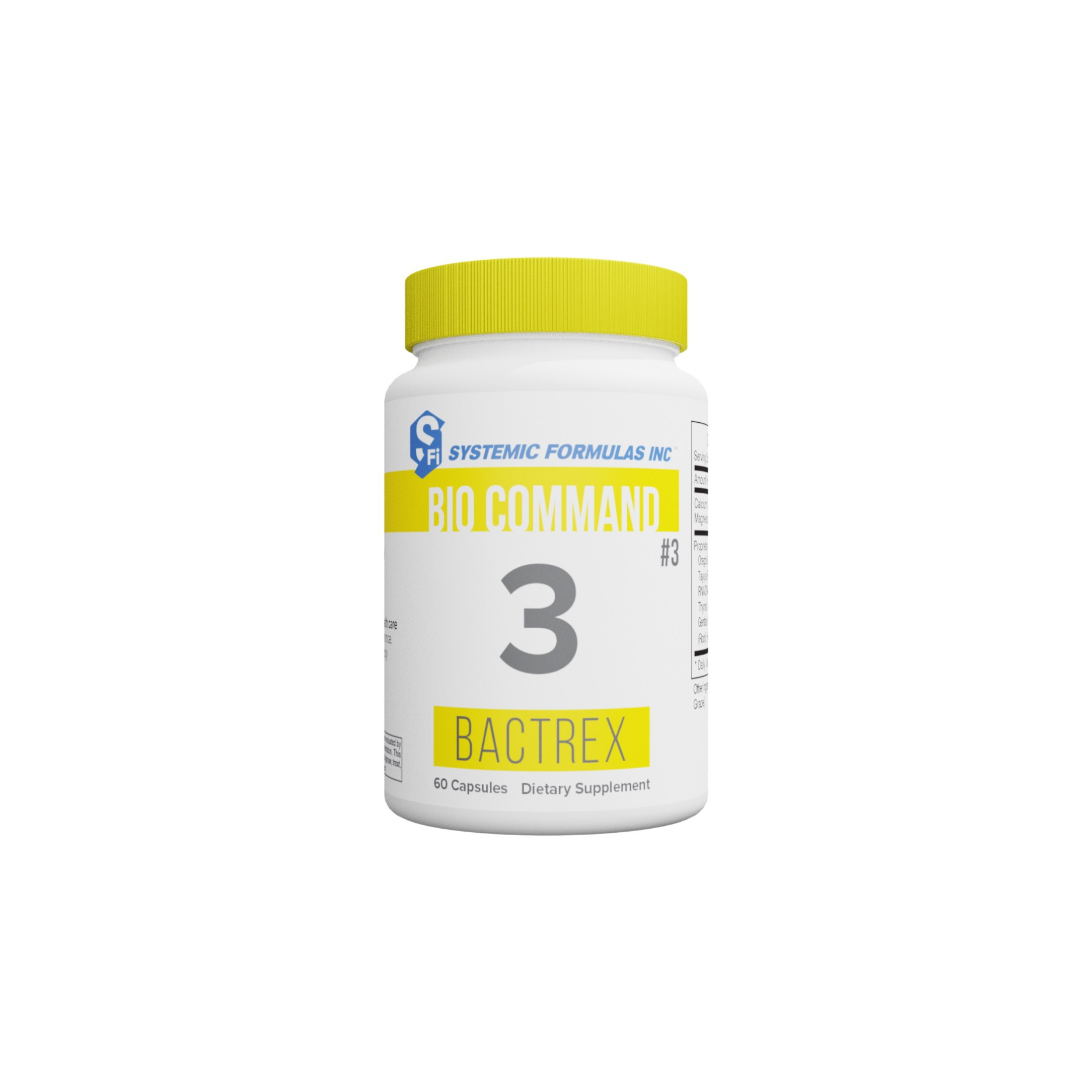 3 – BACTREX - SYSTEMIC FORMULAS