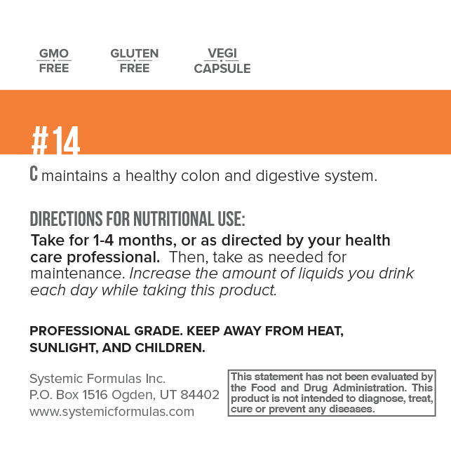 C – COLON - SYSTEMIC FORMULAS