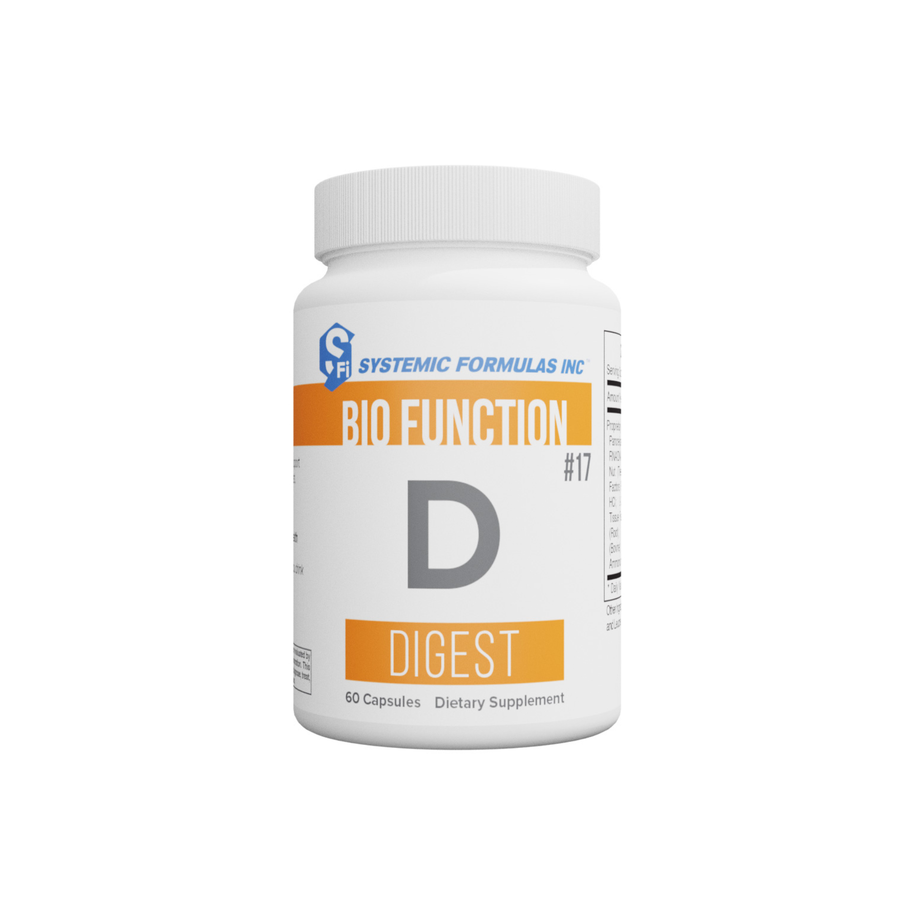 D – Digest – Systemic Formulas