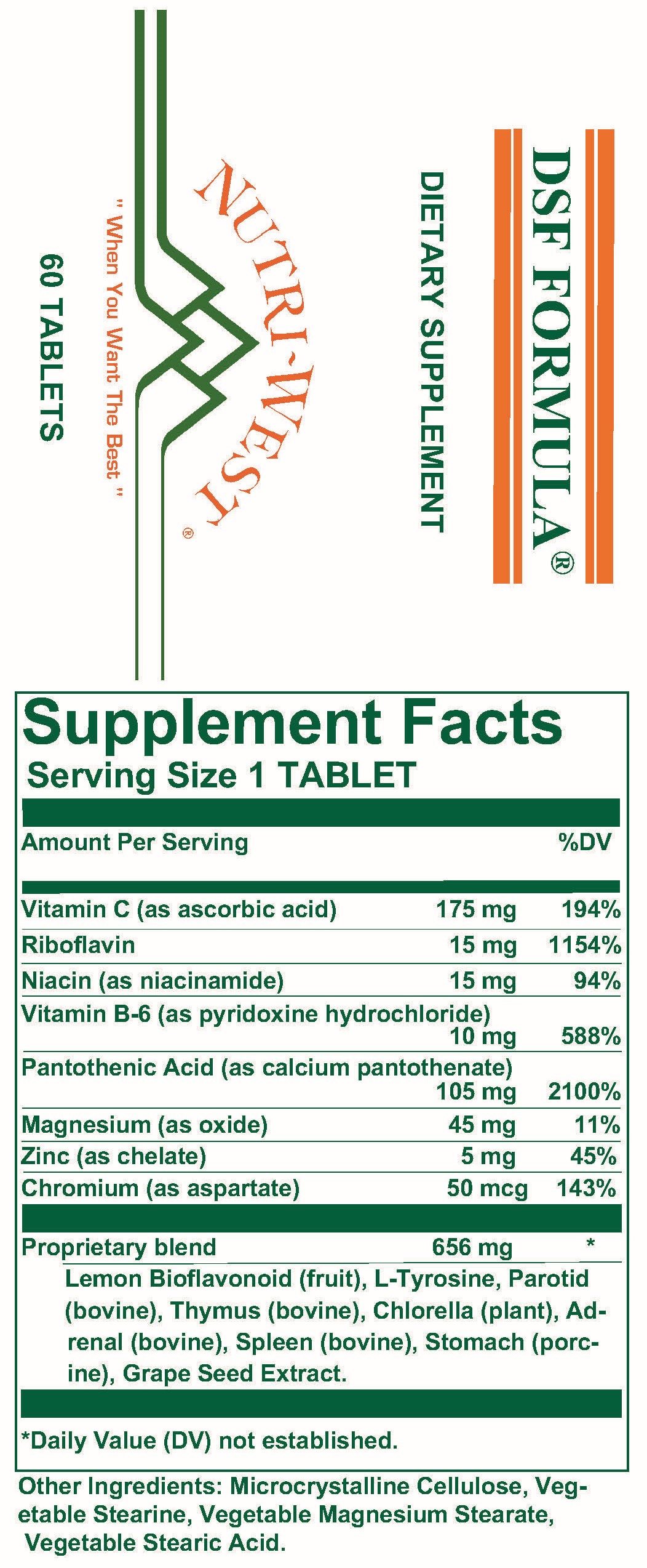 DSF Formula - Nutri West