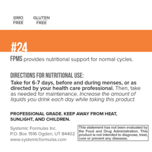 FPMS – FEMALE HEALTH - SYSTEMIC FORMULAS