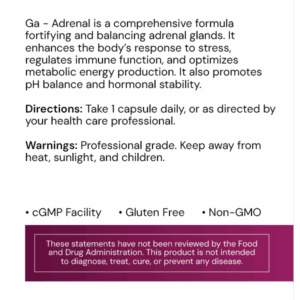 GA Adrenal - Systemic Formulas