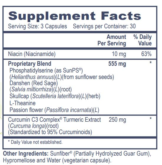 Glutamate Scavenger Calming