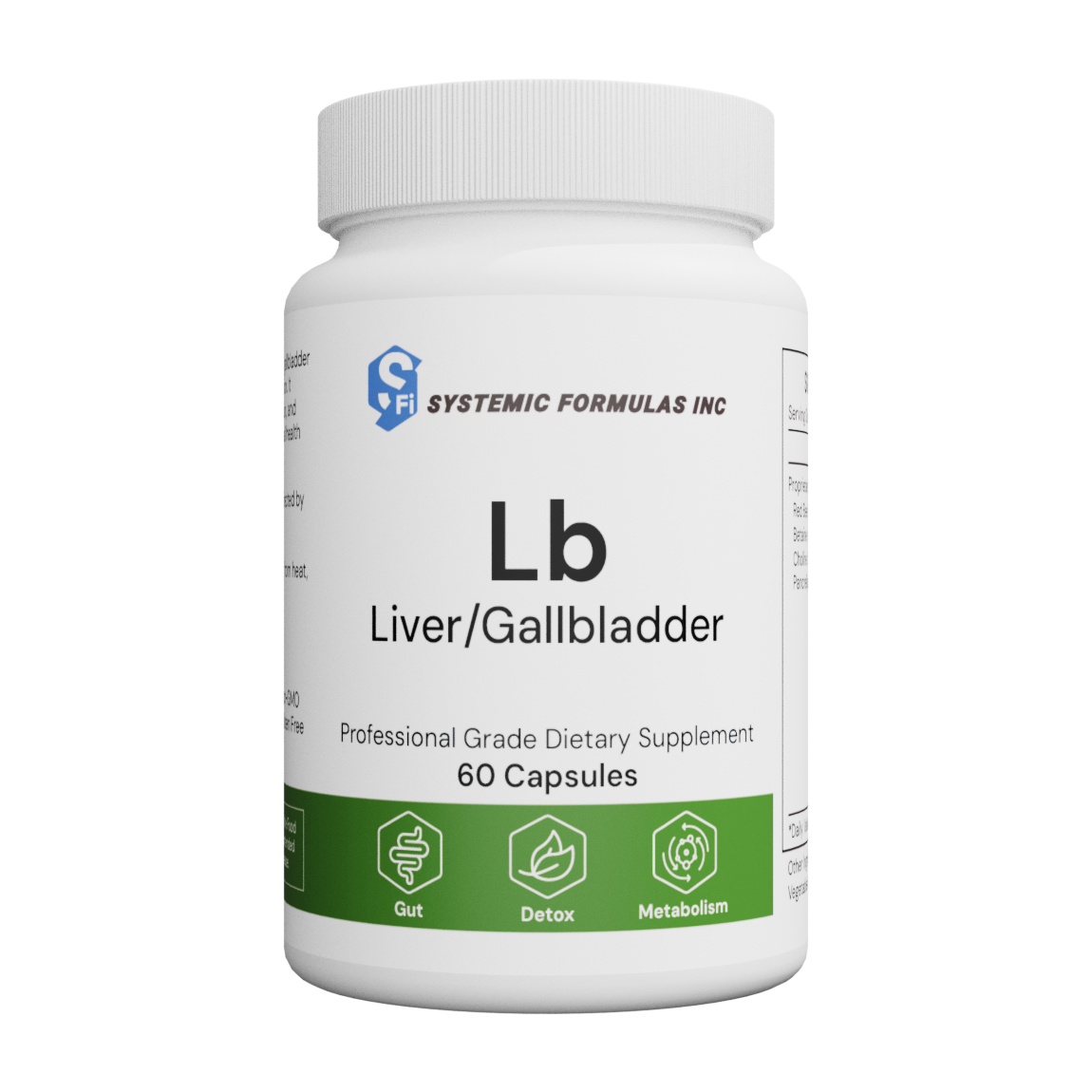 LB – LIVER/GALL BLADDER - SYSTEMIC FORMULAS