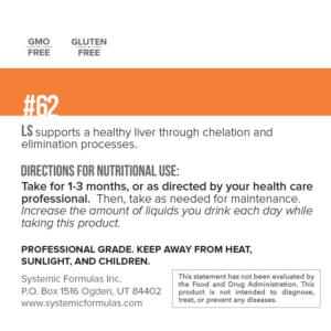 LS - LIVER S - SYSTEMIC FORMULAS