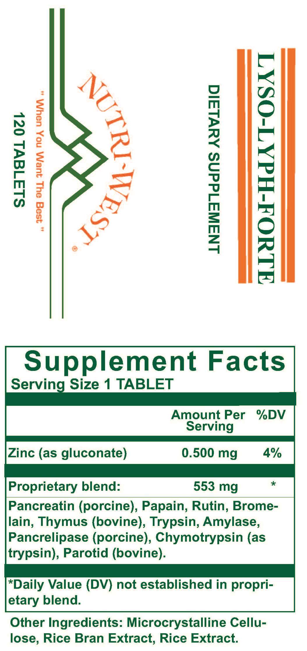 Lyso-Lyph-Forte - Nutri West
