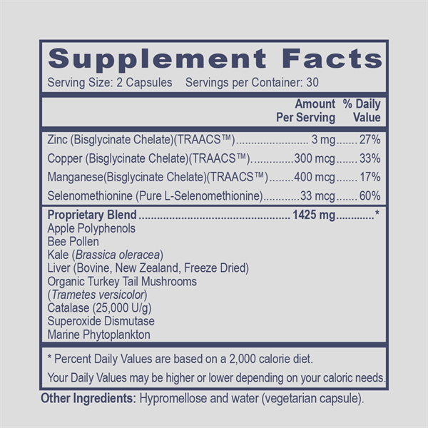 Nutrition & Antioxidant Accelerator