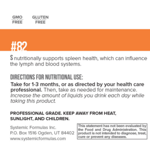 S - SPLEEN - SYSTEMIC FORMULAS