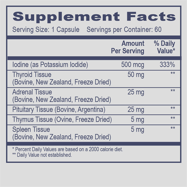 Thyro Complex (with thyroid glandular)