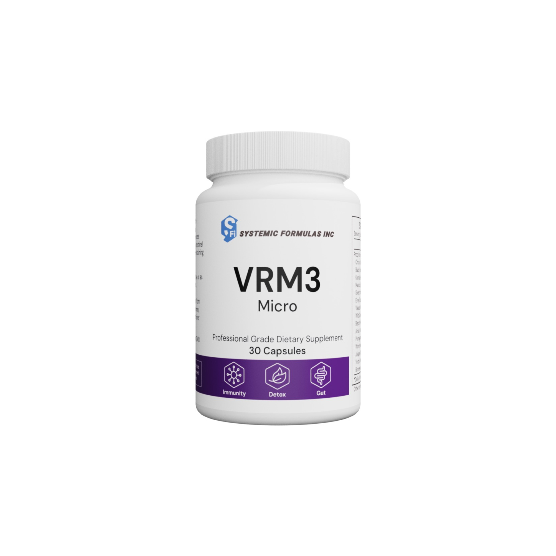 VRM3 - SYSTEMIC FORMULAS