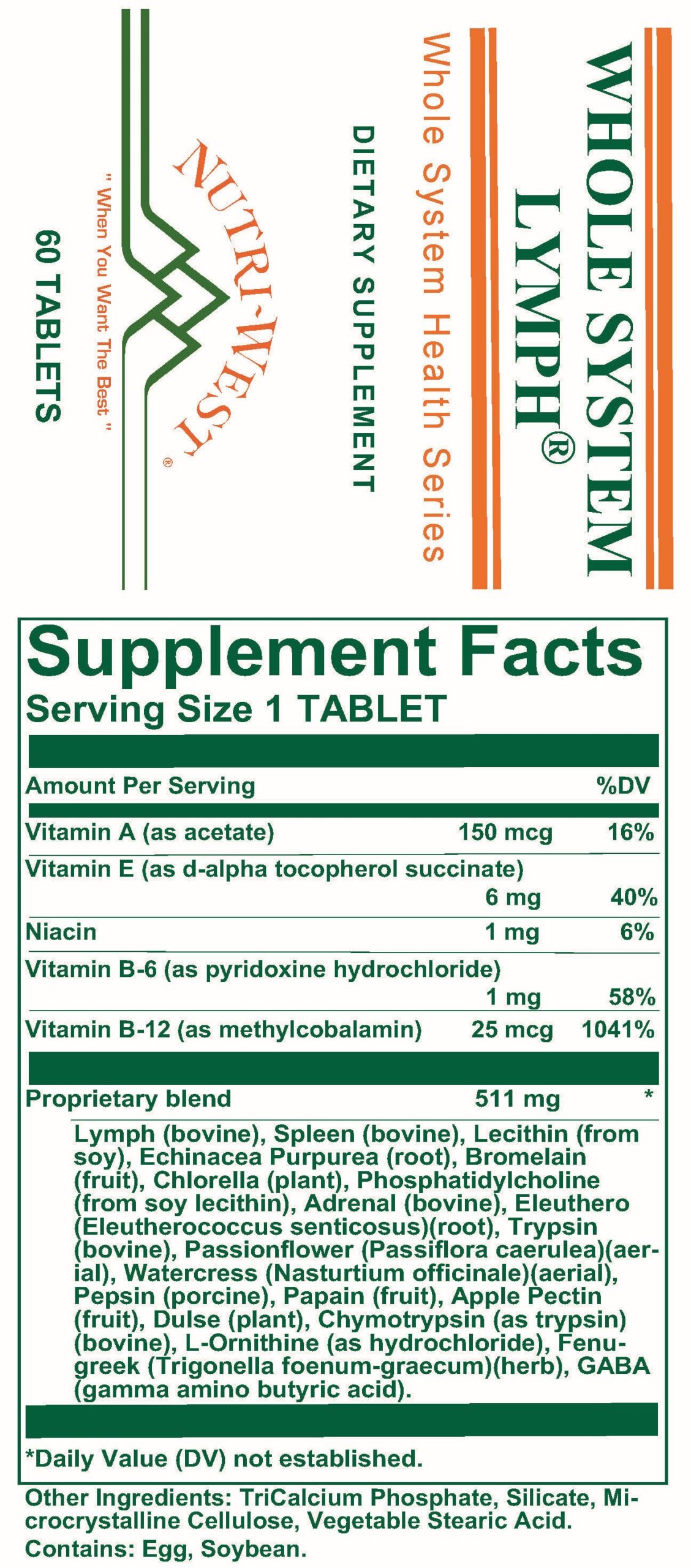 Whole System Lymph -  Nutriwest